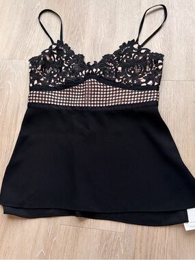 Theory Melaena tank in black